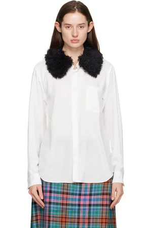 Comme des Garçons White Buttoned Shirt