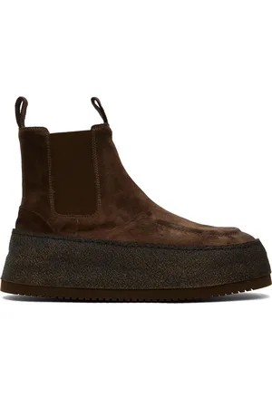 MARSÈLL SSENSE Exclusive Brown Parapana Boots