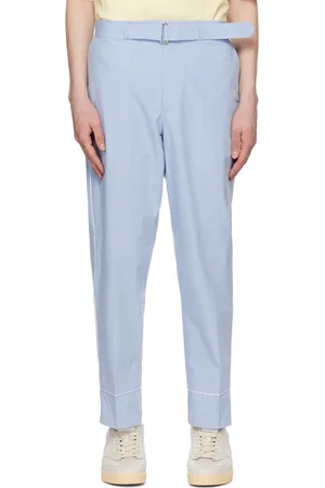 OFFICINE GENERALE Blue Lucio Trousers