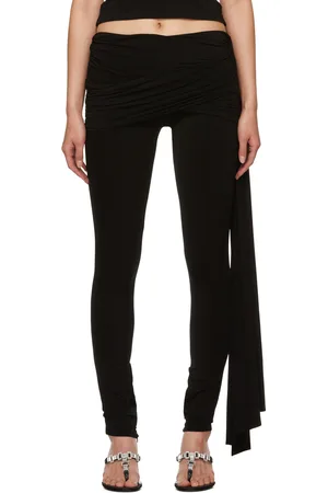 MAGDA BUTRYM Black Sash Leggings