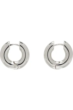 Sophie Buhai Silver Large Bagel Hoop Earrings