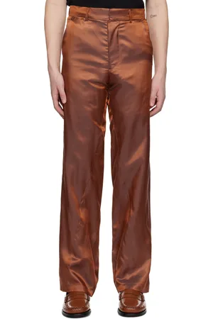 Bianca Saunders Orange Bailey Trousers