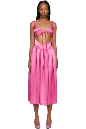 SIEDRES Pink Gaia Midi Dress