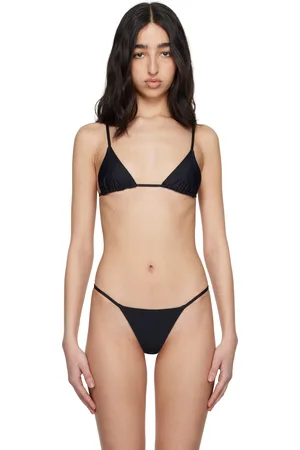DU CIEL Black Malo Bikini Top