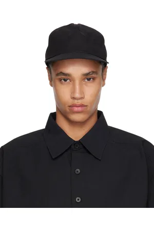 Seventh Black Cotton Cap