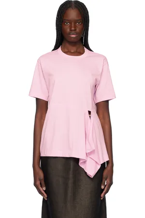 Comme des Garçons Pink Open Loop T-shirt