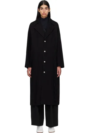 Maison Margiela Black Oversized Denim Coat