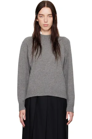 UNDERCOVER Gray & White Knit Sweater