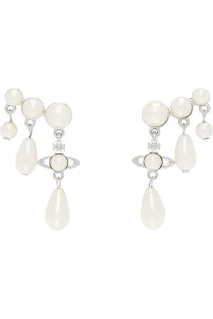Vivienne Westwood Silver Marybeth Earrings