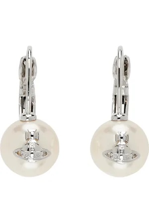 Vivienne Westwood Silver Gia Drop Earrings