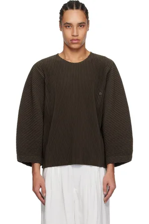 Issey Miyake Brown Turbine T-shirt