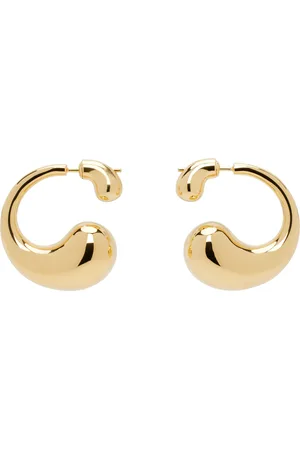Bottega Veneta Gold Drop Earrings