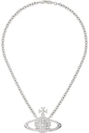 Vivienne Westwood Silver Man. Bas Relief Necklace
