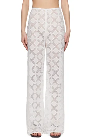 TOVE White Kaia Trousers