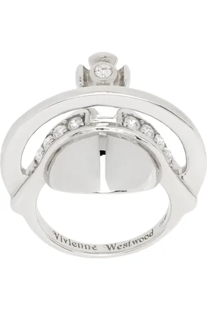 Vivienne Westwood Silver Solid Orb Ring