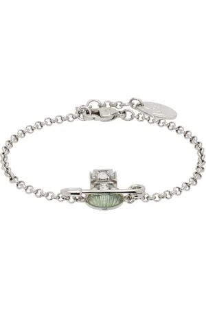 Vivienne Westwood Silver Pacific Opal Kitty Bracelet