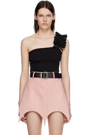 FIDAN NOVRUZOVA Black Aysha Tank Top