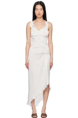 J.KIM White Markiza Paisley Midi Dress