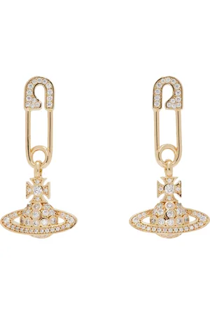 Vivienne Westwood Gold Lucrece Earrings