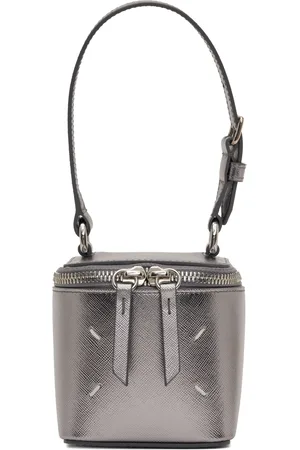 Maison Margiela Silver Micro Cube Bag
