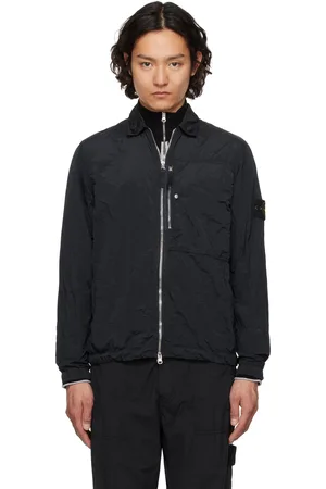 Stone Island Navy ECONYL Nylon Metal Jacket