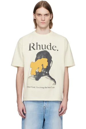 Rhude Off-White Ponytail T-shirt