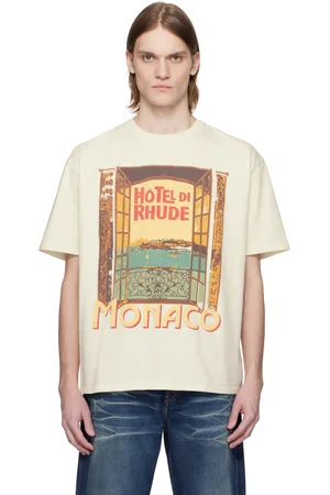 Rhude Off-White Hotel Di Monaco T-shirt
