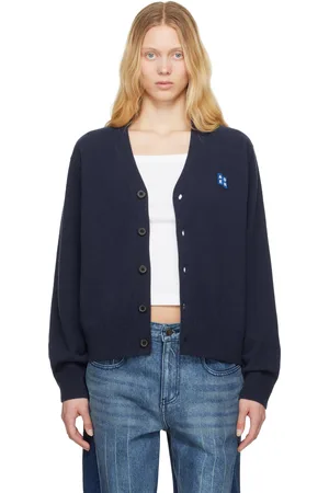Ader Error Navy Sig; BL Tag 01 Cardigan
