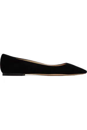Jimmy Choo Black Romy Ballerina Flats