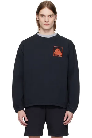 Rhude Black Moonlight Badge LS T-shirt