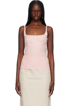 Marni Pink Waves & Drops Jacquard Top