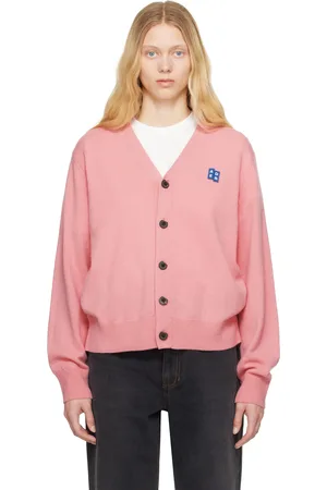 Ader Error Pink Sig; BL Tag 01 Cardigan