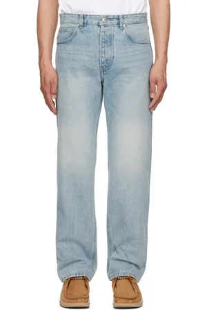 Solid Blue Essential Jeans