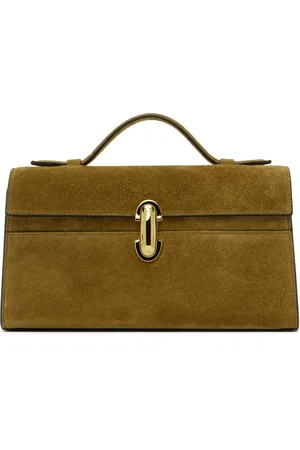 SAVETTE Brown Symmetry Pochette Bag