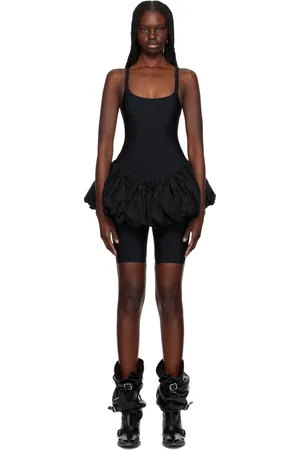Vaquera Black Pouf Jumpsuit