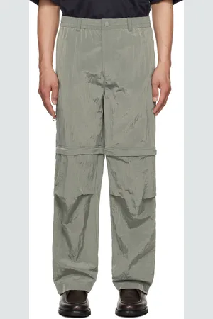 Solid Khaki Extension Light Trousers