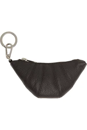 LEMAIRE Brown Mini Croissant Coin Pouch