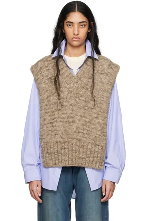 Maison Margiela Beige Botanical Dye Vest