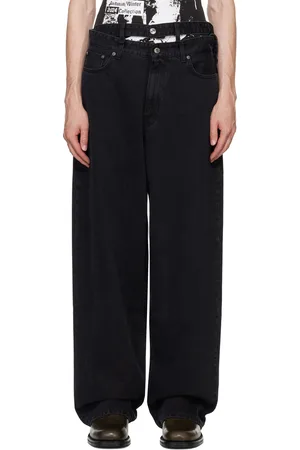 Y / PROJECT Black Multi Waistband Jeans