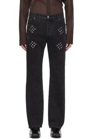 Ludovic De Saint Sernin Black Regular Jeans