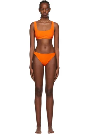 Solid Orange Estelle Bikini