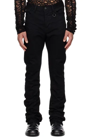 JULIUS Black Indirect Jeans
