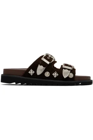 TOGA PULLA SSENSE Exclusive Brown Sandals