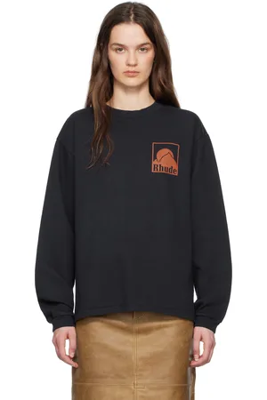 Rhude Black Moonlight Badge T-shirt