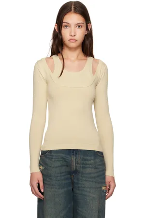 Gimaguas SSENSE Exclusive Beige Étoile Sweater