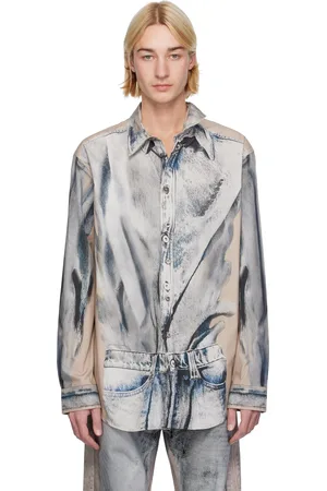 Y / PROJECT Beige & Blue Trompe L
