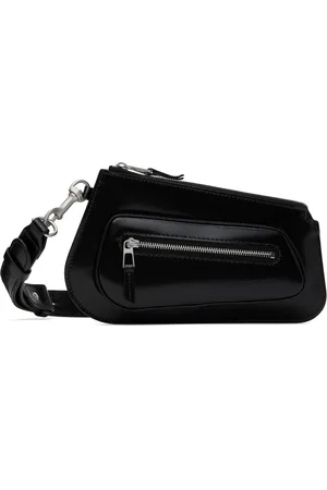 Kiko Kostadinov Black Trivia Pochette Bag