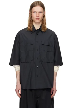 LEMAIRE Gray Utility Shirt