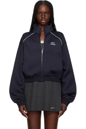 We11 Done Navy Sporty Selldone Track Jacket