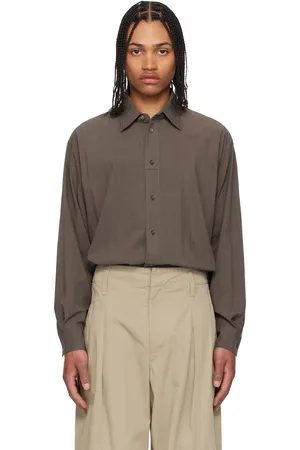 LEMAIRE Brown Loop Shirt